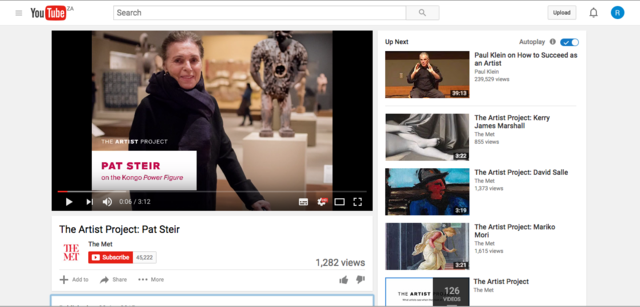 The Artist Project: Pat Steir