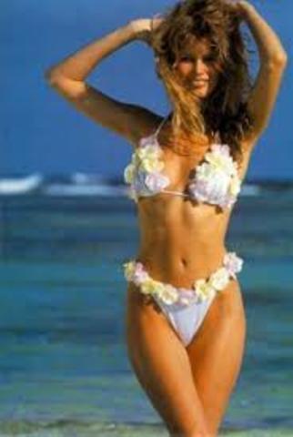 Swim wear is now focused on tanning, playing, and displaying