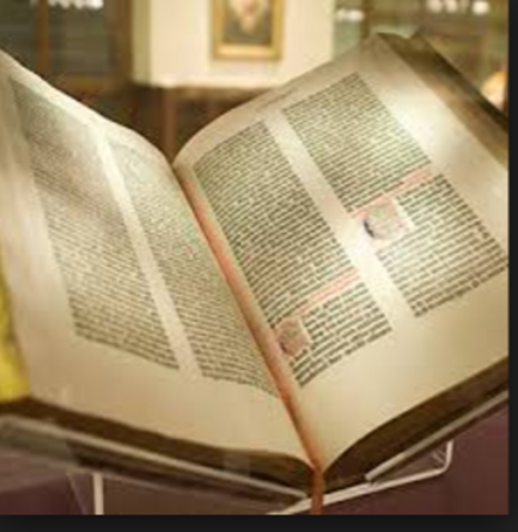 Gutenberg Bible Printed