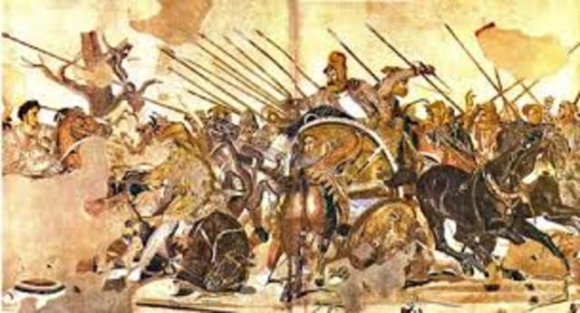 Alexander the Great Conquers Egypt