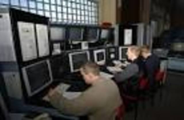 The first bank computers were invented.