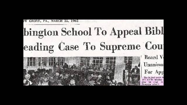 Abington School District v. Schempp & Murray v. Curlett