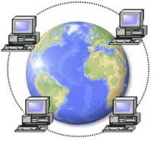 Internet - Primera (aunque pequeña) red de área amplia del mundo