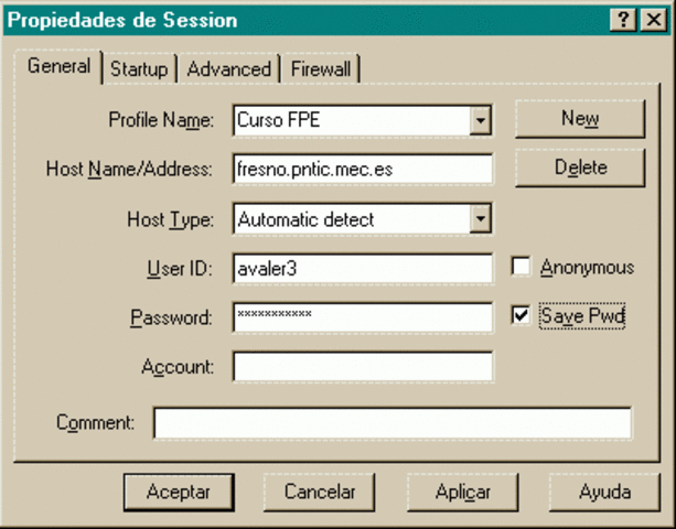 Se creo la primera aplicacion