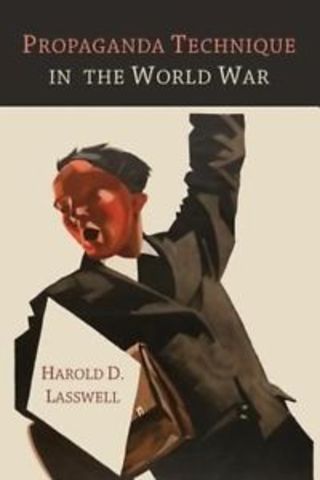 Publicación del libro "Técnicas de propaganda en la Guerra Mundial"