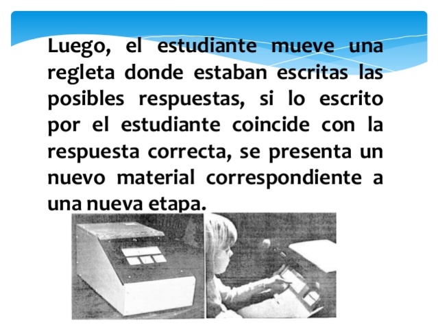 La máquina de enseñar de Skinner. El comienzo.