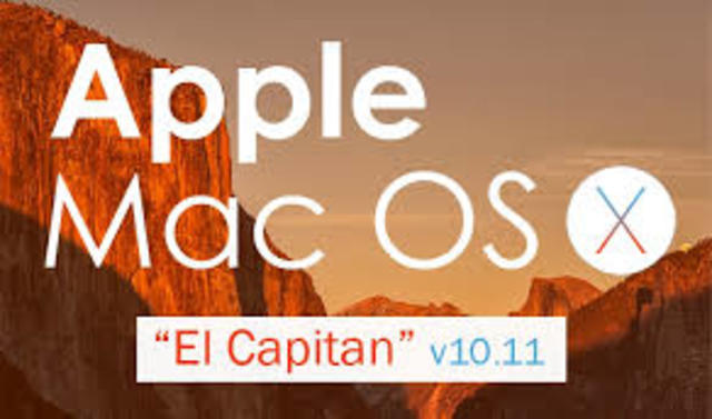 Mac OS X 10.11 "El Capitan"