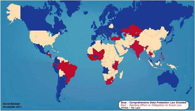 PROTECCION DE DATOS PERSONALES EN EL MUNDO