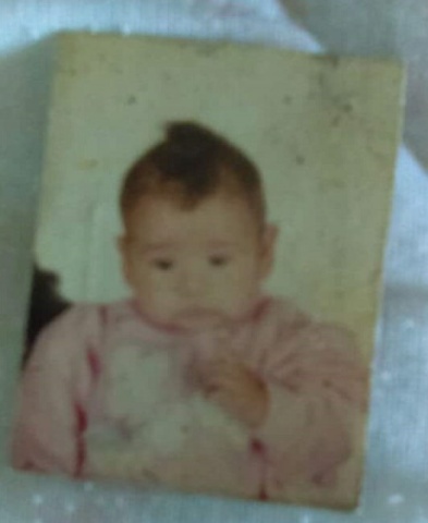 La única vez que he estado gorda.