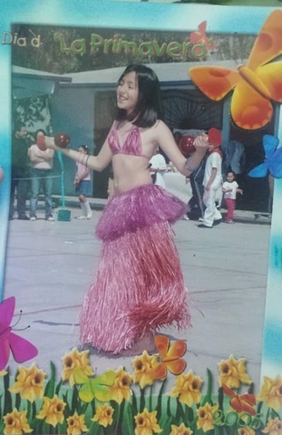 Una de mis primeras presentaciones de Hawaiiano.