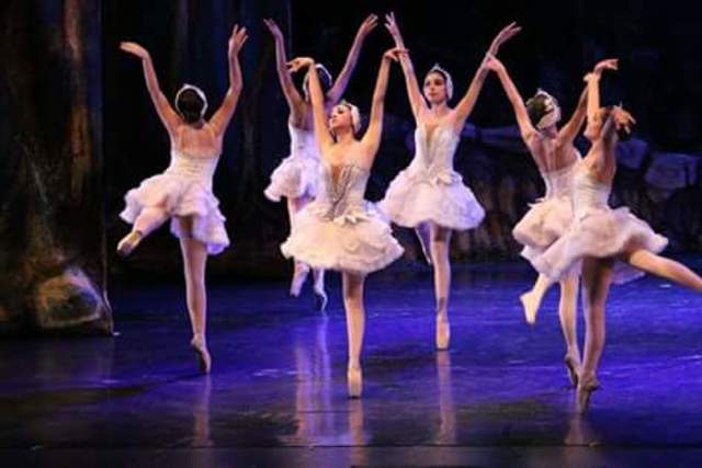 Primera vez bailando Lago de los Cisnes