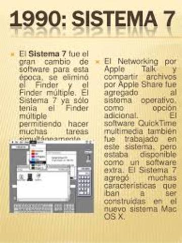 Mac Os sistema 7