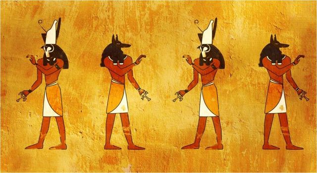 Los druidas y los egipcios