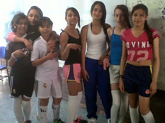 el  equipo femenino