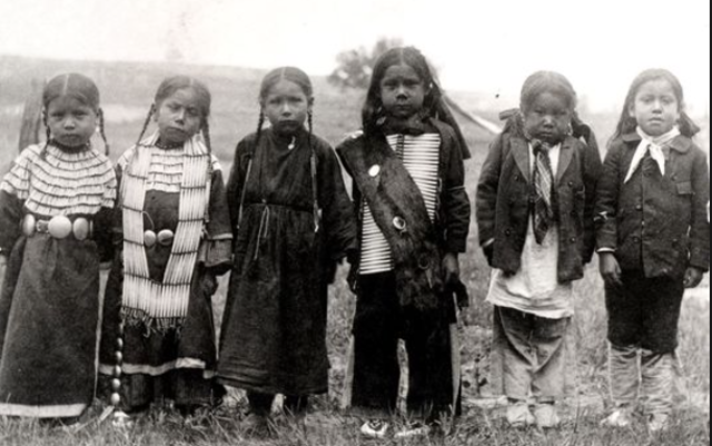 The first Indian boarding school opens