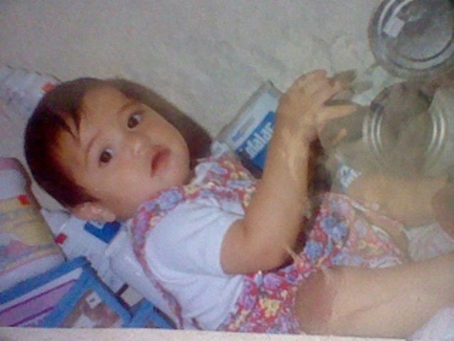 Cuando era pequeña.