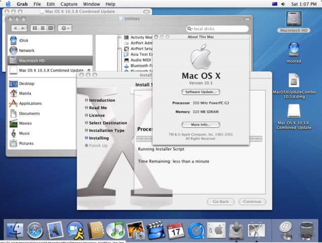 Mac OS X 10.3 "Phanter"
