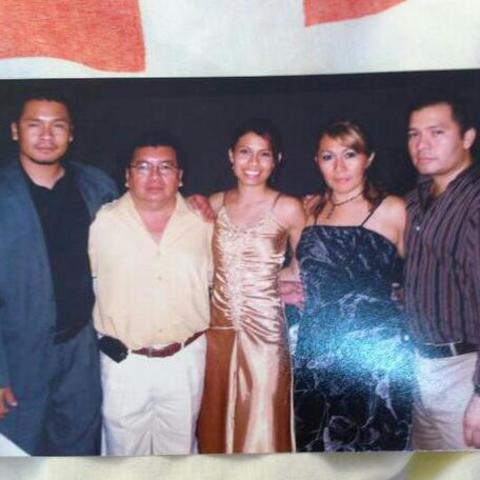 Mi esposa y mis hijos