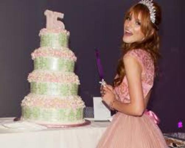 cuando sonia cumpli  los 15