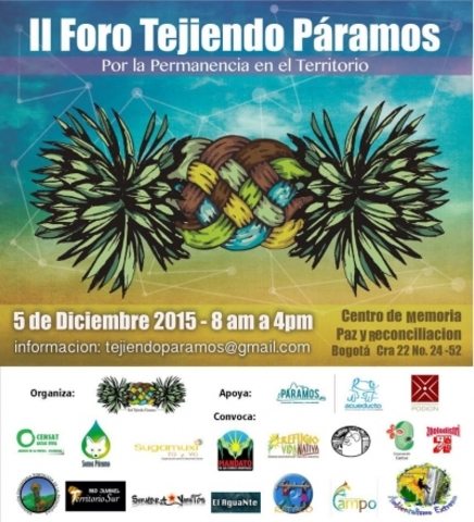 II Foro Tejiendo Páramos