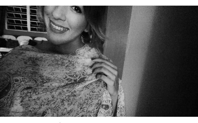 My first day at college.