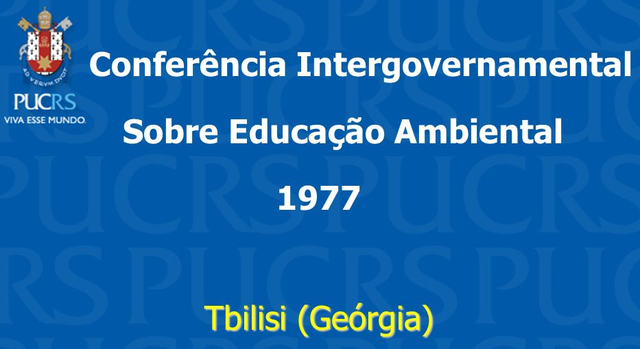 I Conferencia intergubernamental sobre Educación Ambiental