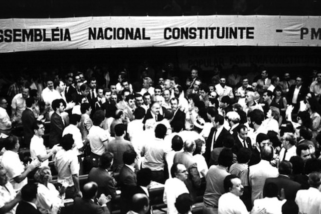 Atuação na Assembleia Constituinte