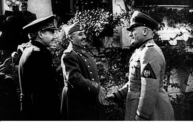 Italy's secret treaty with Spain