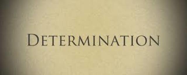 Determination
