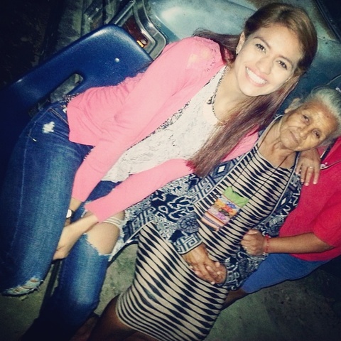Mi abuelita.