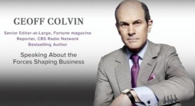 Geoff Colvin's "What It Takes to be Great" [Adapted]