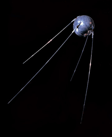 USSR launches Sputnik