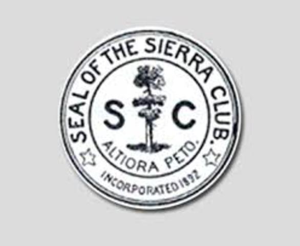 Sierra Club founded