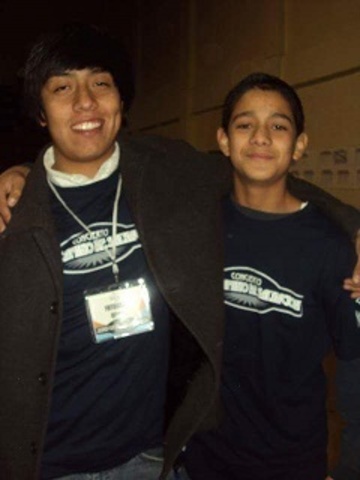 De staf en un evento.