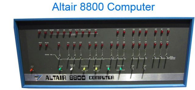 First personal computer