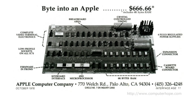 First Apple Computer
