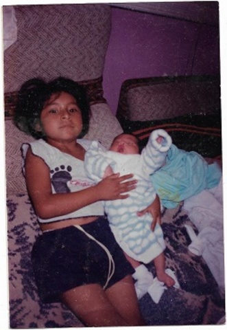 llegada de mi hermana