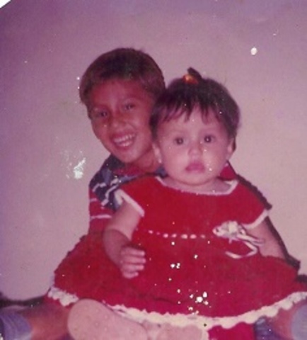 Mi hermano y yo.