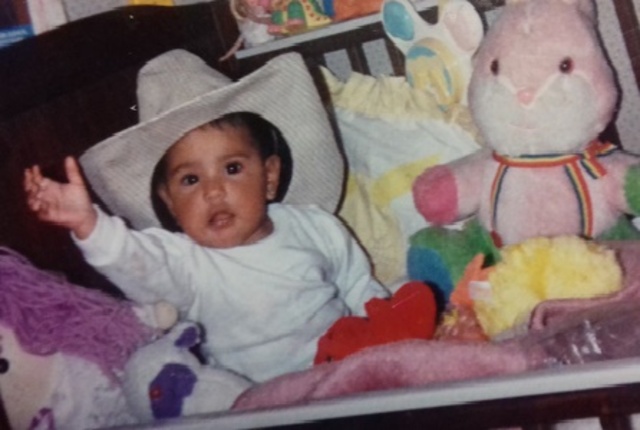 Yo cuando tenia 8 meses.