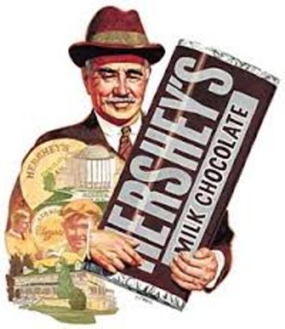 Milton Hershey- Hershey Kisses
