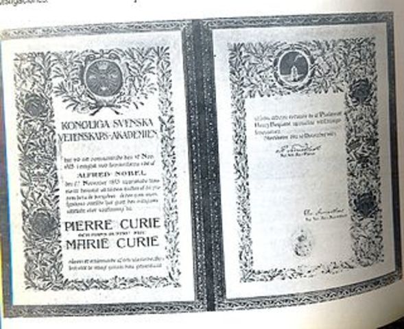 Premio Nobel de fisica.