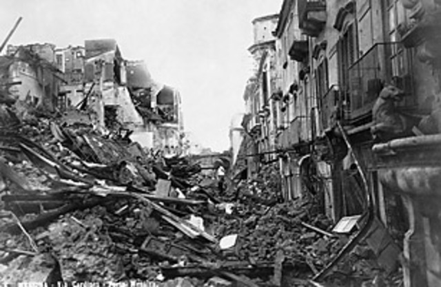 1908 Messina tsunami and earthquake