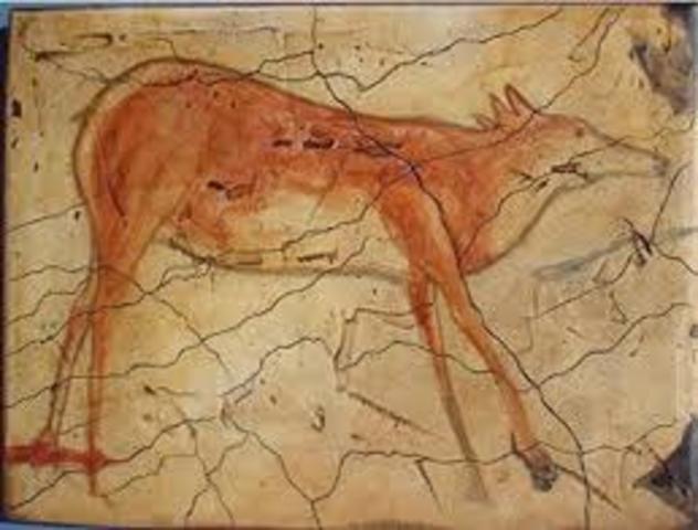 1879 dc descubrieron las primeras pinturas rupestres  Altamira (Santander, España)