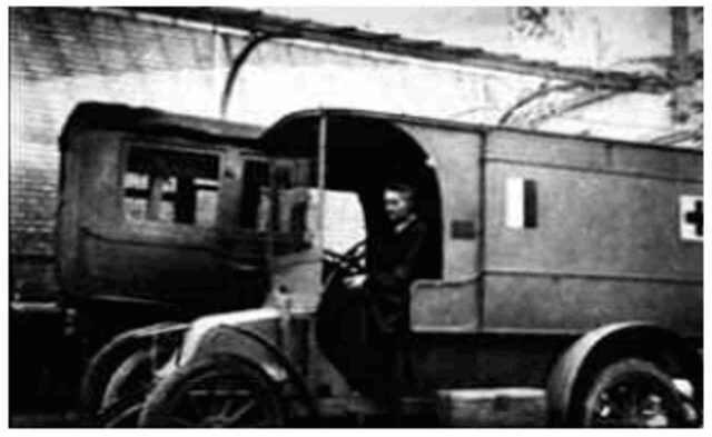 Primera Guerra Mundial y curie