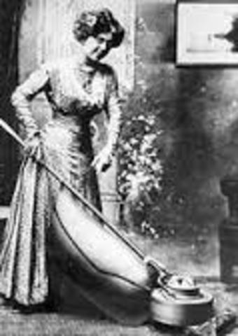 First practical domestic vacuum cleaner