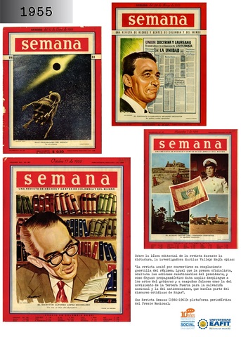 Linea editorial de la revista durante la dictadura