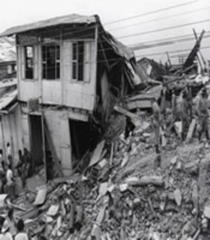 Temblores y terremotos  (1901-2000)