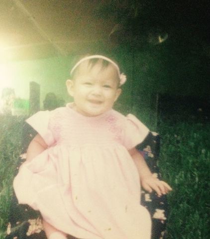 mi abuela me hizo un sesión de fotos