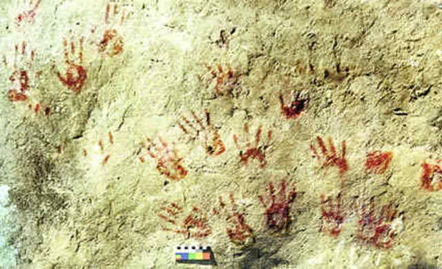 Escrito en las manos