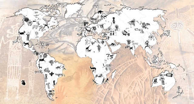 lugares del mundo donde hay arte rupestre